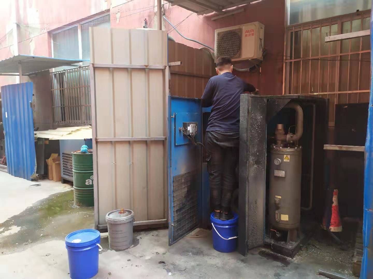 螺杆空压机安装与调试